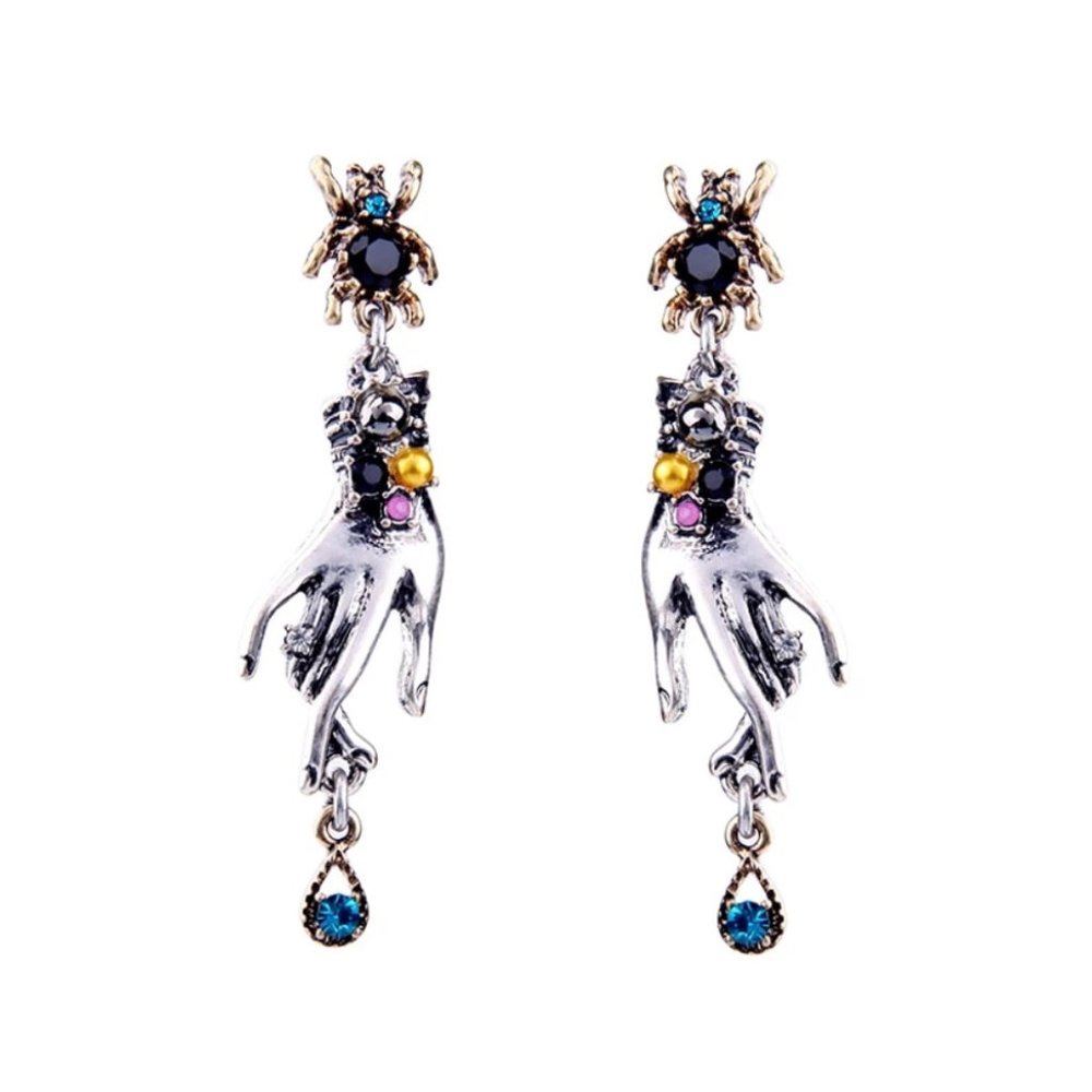 Silver Statement Earrings